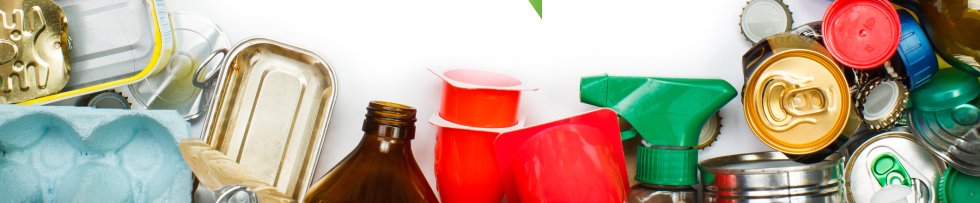 Segregated garbage Segregated garbage