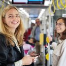 Fahrgäste Trambahn