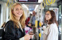 Fahrgäste Trambahn
