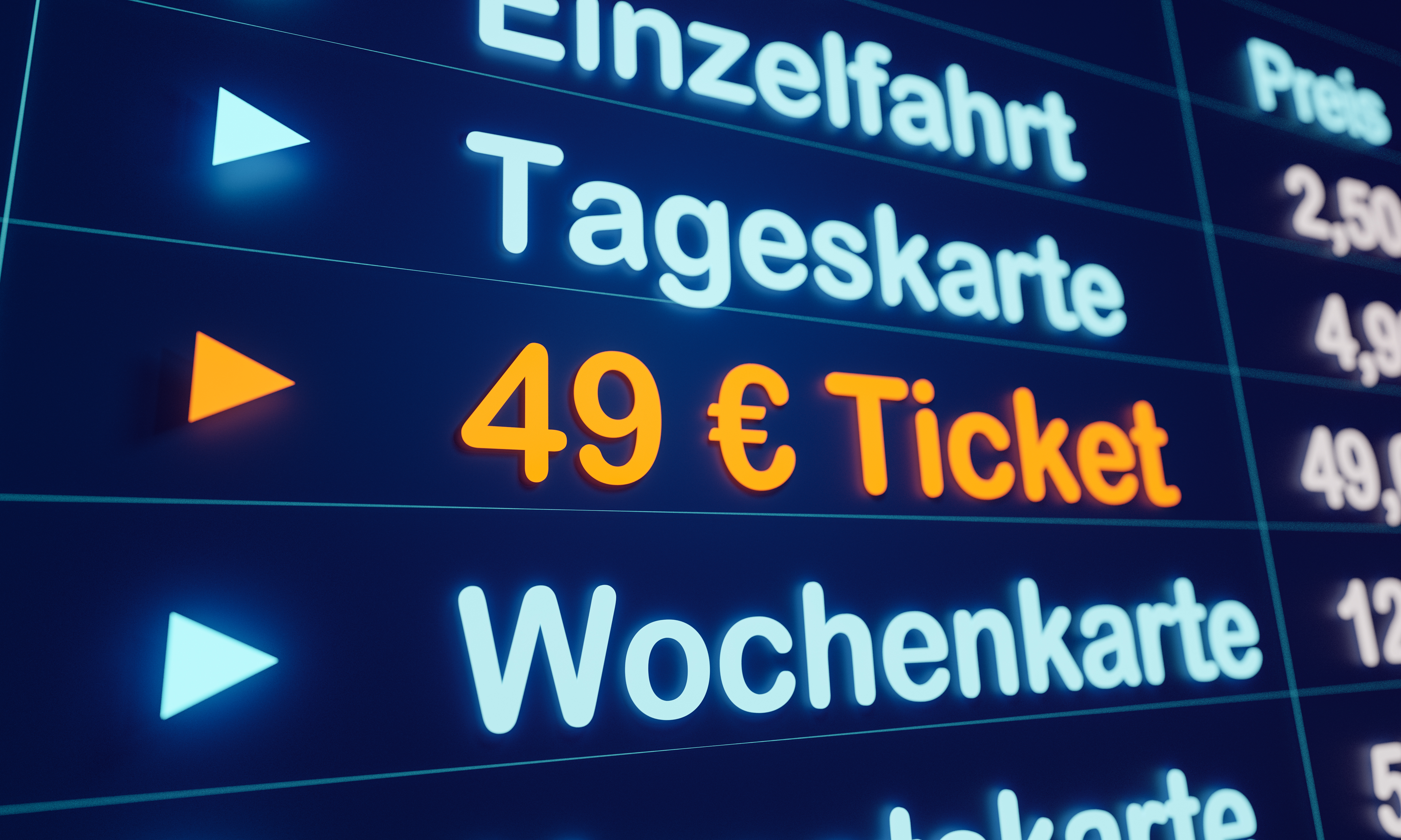 49 Euro ticket for travelers and working people who rely on local public transport. 49 Euro ticket for travelers and working people who rely on local public transport.