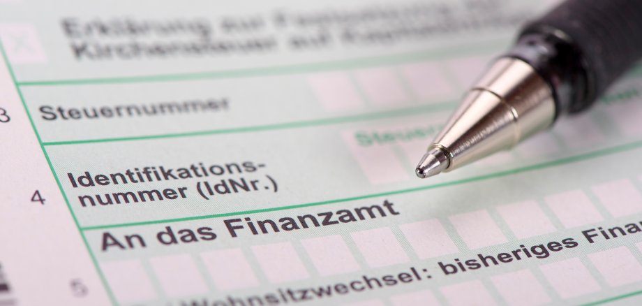 Make filling in German tax form