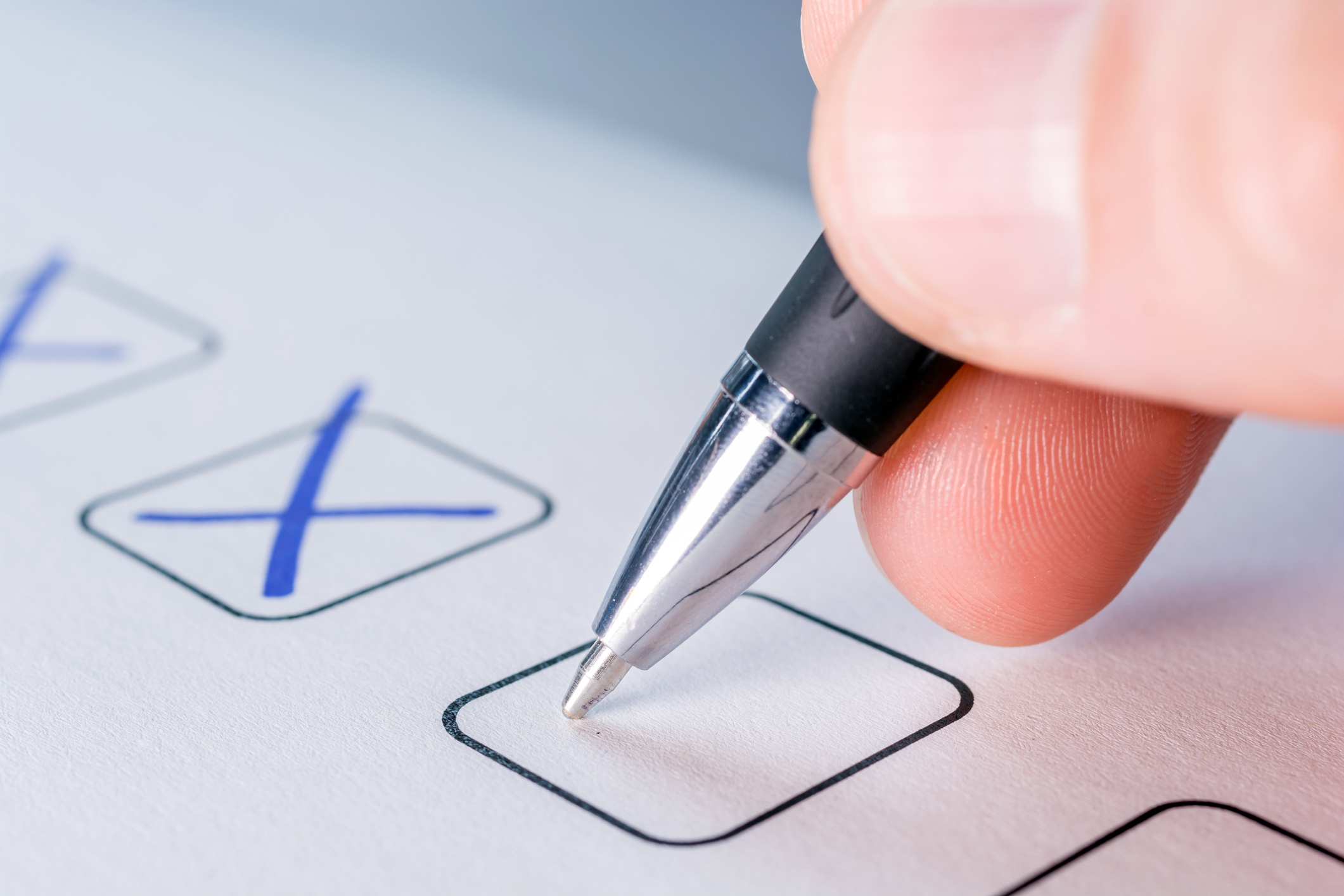 Ticking a field on a document Ticking a field on a document