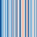 Warming Stripes: Europa, Stuttgart von Ed Hawkins 