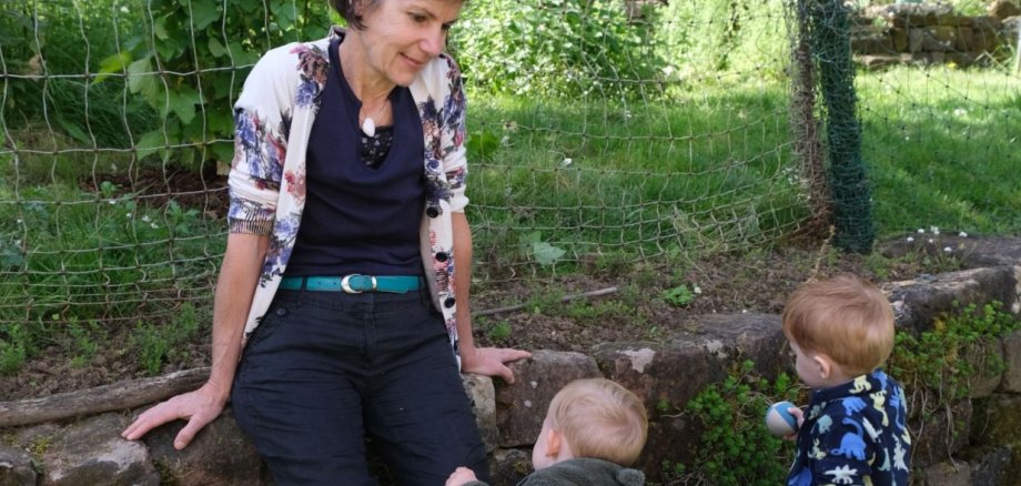 Auch Friederike Carius aus Bad Bergzabern hat sich zur Tagesmutter ausbilden lassen