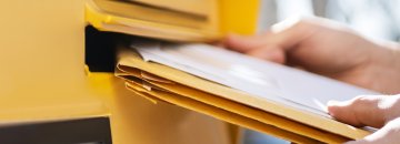 Letter In Envelope Or Document In Mailbox