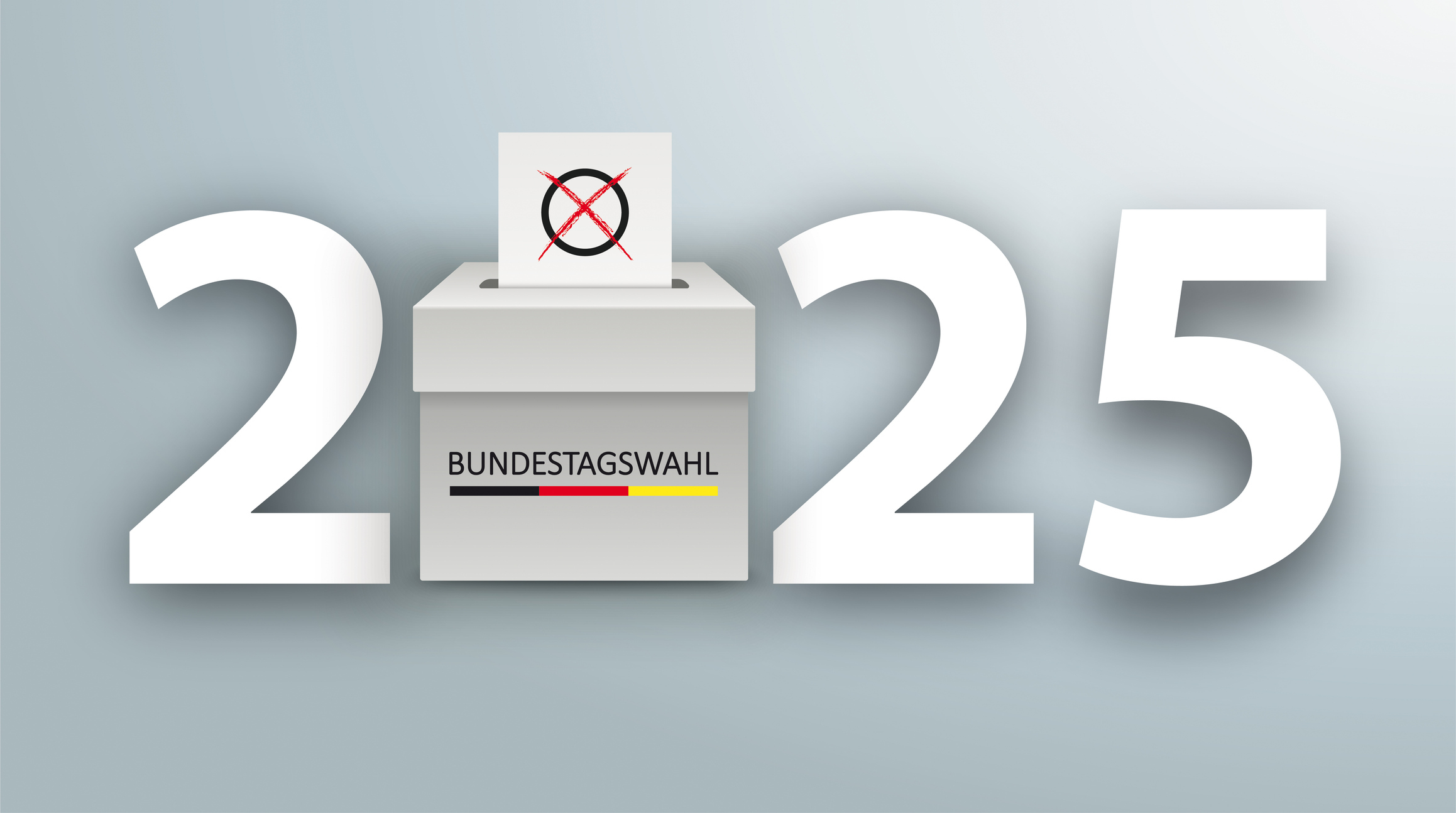 German Text Bundestagswahl 2025, translate parliamentary elections for the Bundestag 2025. Eps 10 vector file. German Text Bundestagswahl 2025, translate parliamentary elections for the Bundestag 2025. Eps 10 vector file.