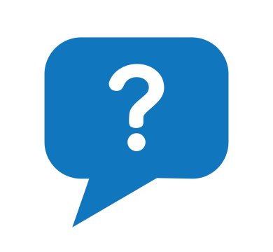 chat icon with question mark chat icon with question mark