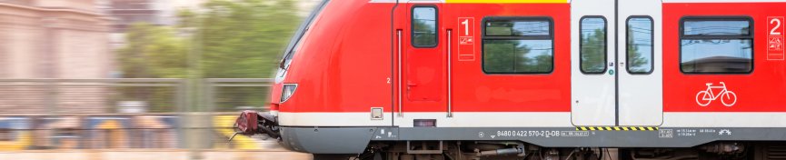 Speed electric train in motion Speed electric train in motion